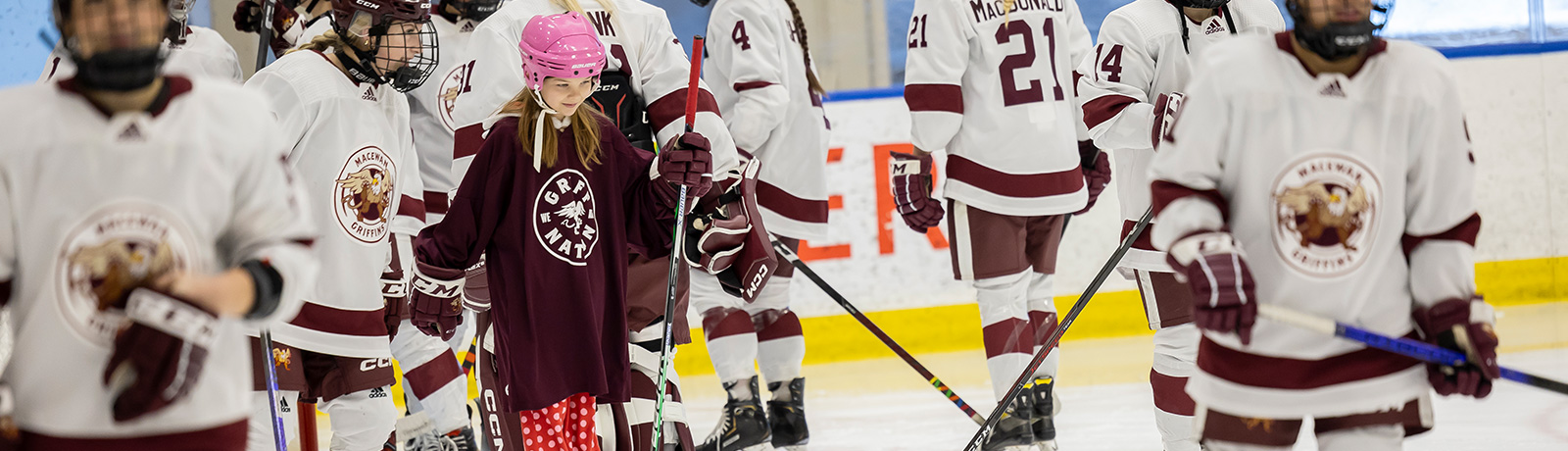 hockey players on ice