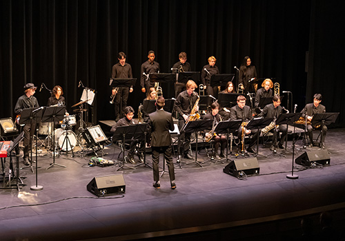 big band performance