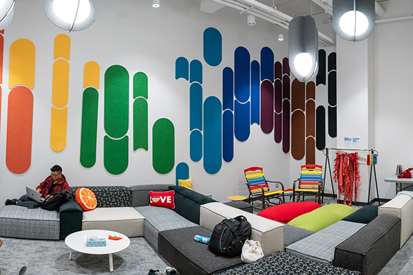 interior photo of the Centre for Sexual and Gender Diversity