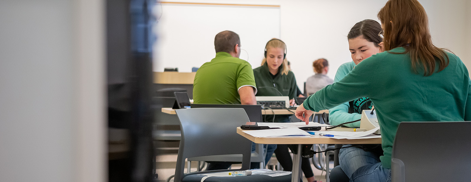 students in classroom