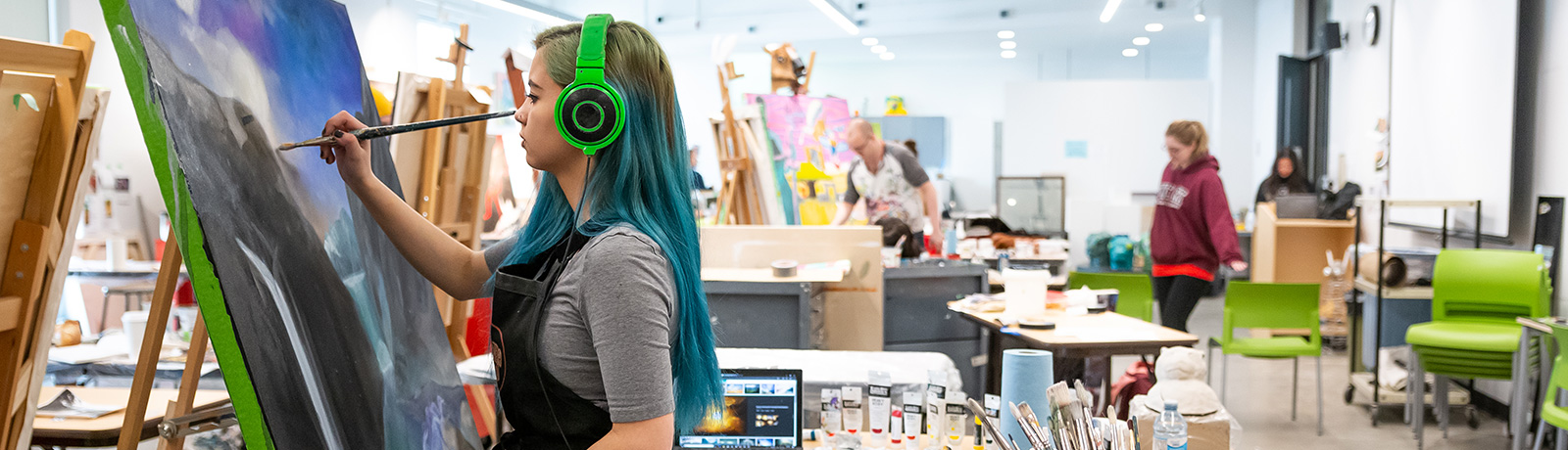 fine art studio space