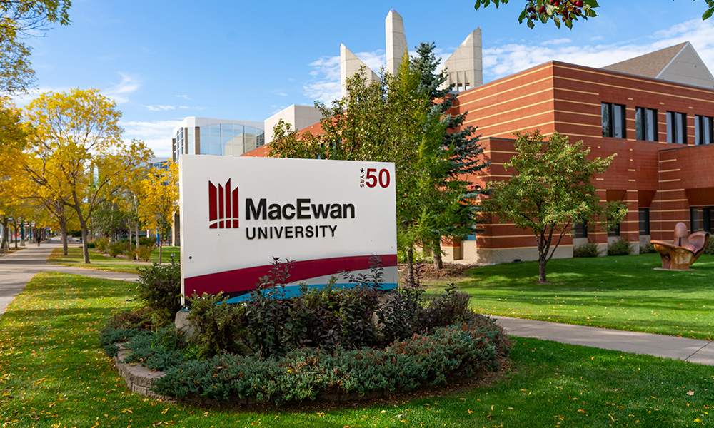 exterior of macewan