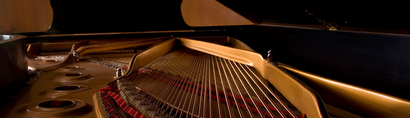 interior of piano