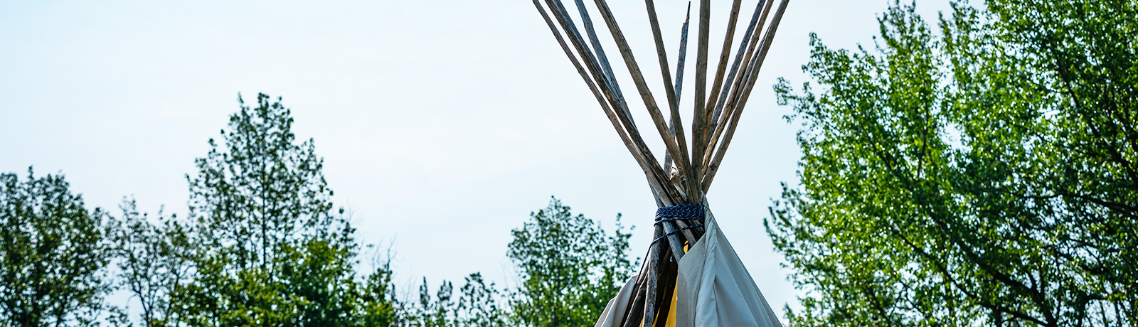 top of teepee