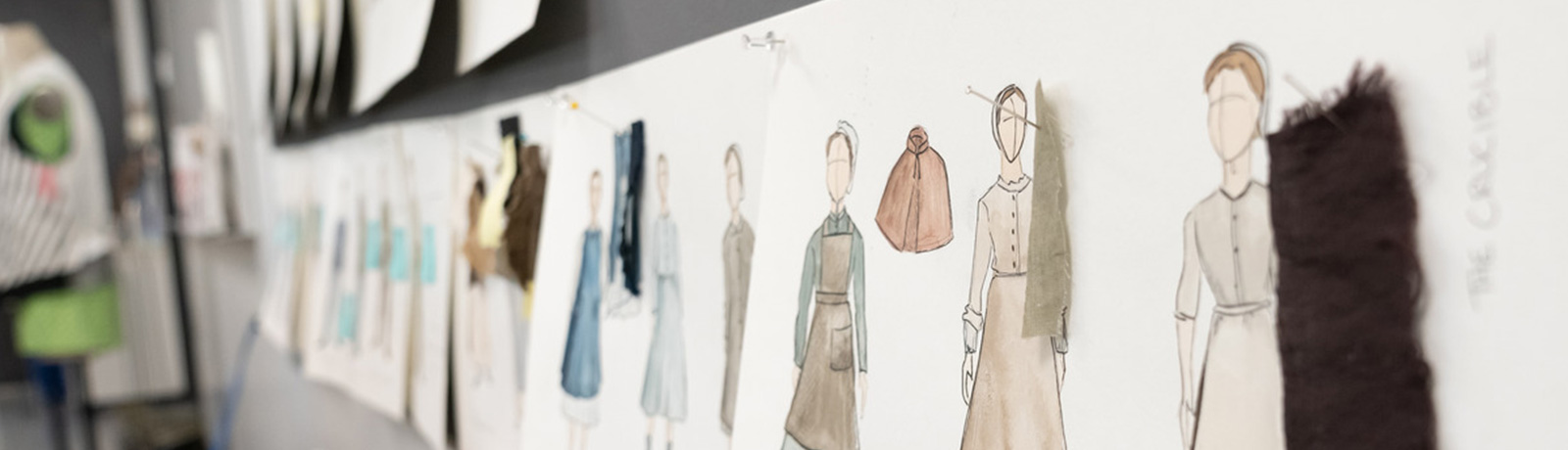 costuming swatches and designs