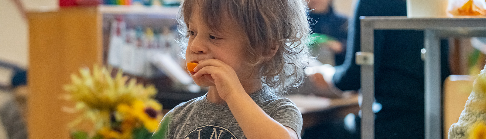 child eating