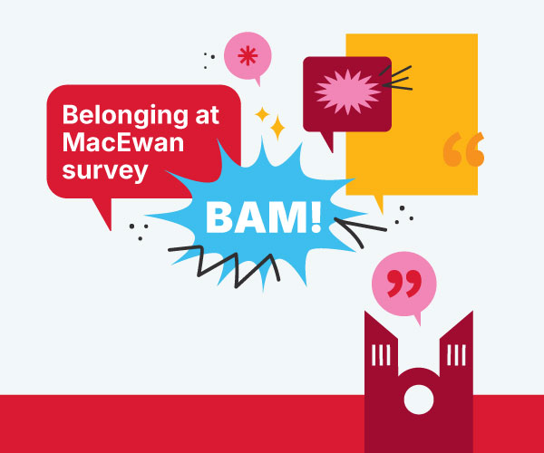 Belonging at MacEwan survey image.