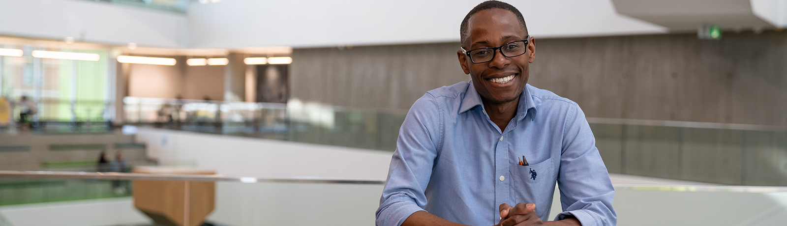 Image of Dr. Samuel Mugo at MacEwan University