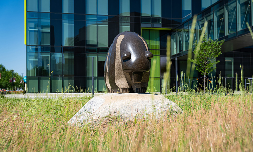 Mother Bear sculpture