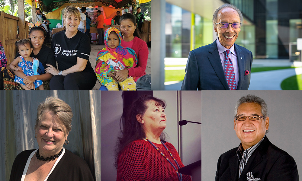 2021 Honorary Doctorate recipients