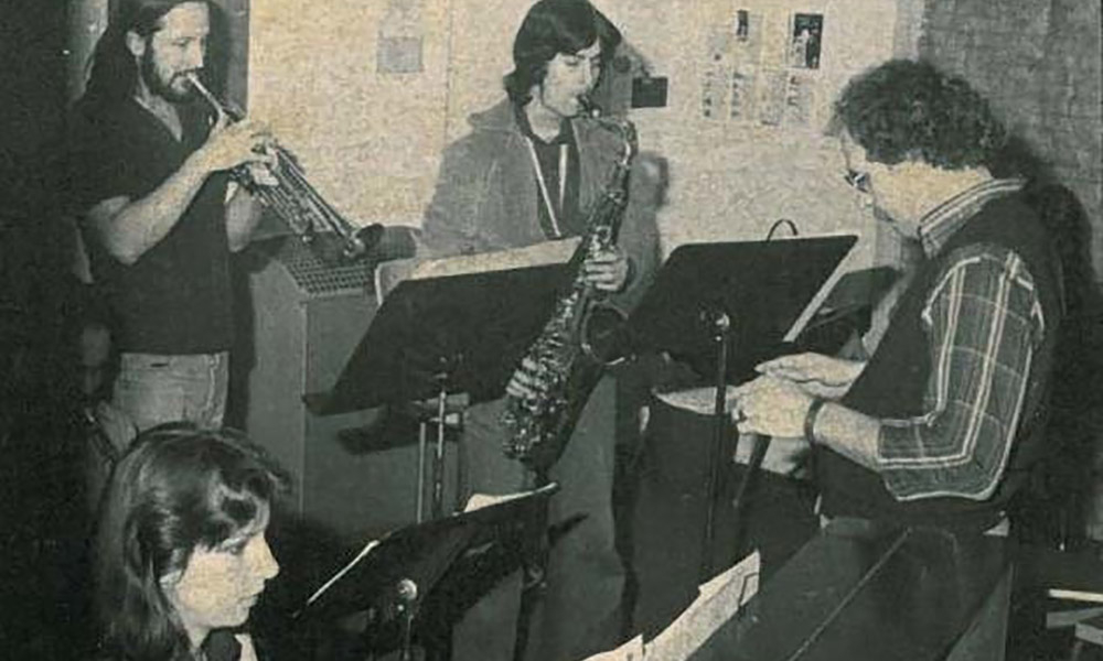 Archival photo of the music program