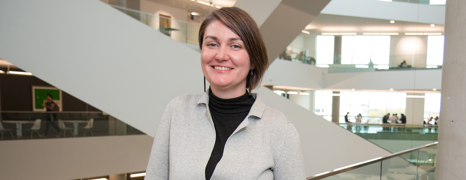 Portrait of Dr. Erin Cowling in Allard Hall