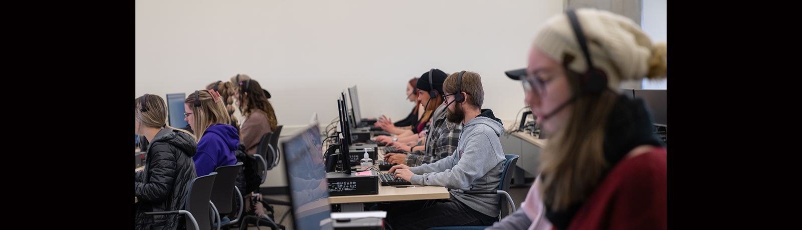 Students in MacEwan’s Emergency Communication and Response program