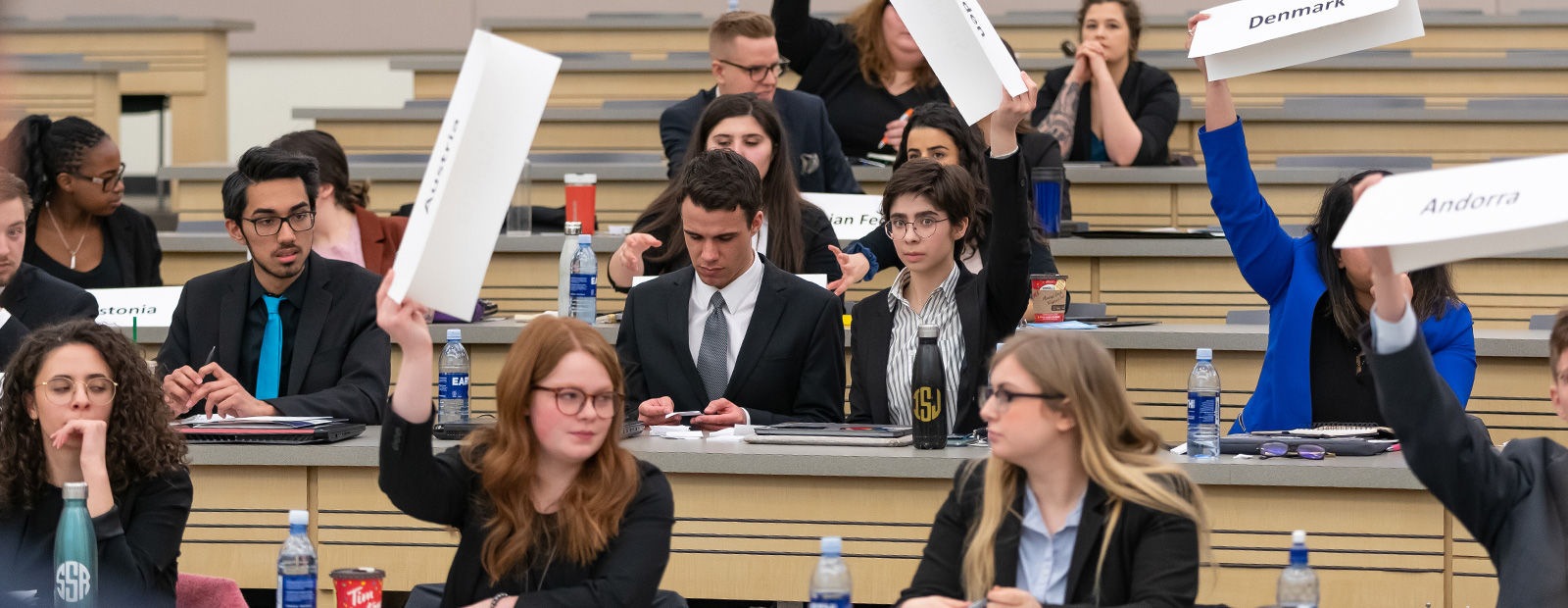 Model United Nations Conference Students