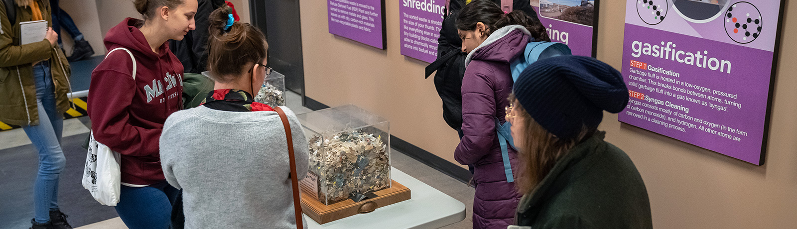 students at edmonton waste management