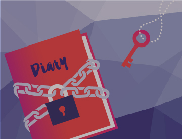 locked diary