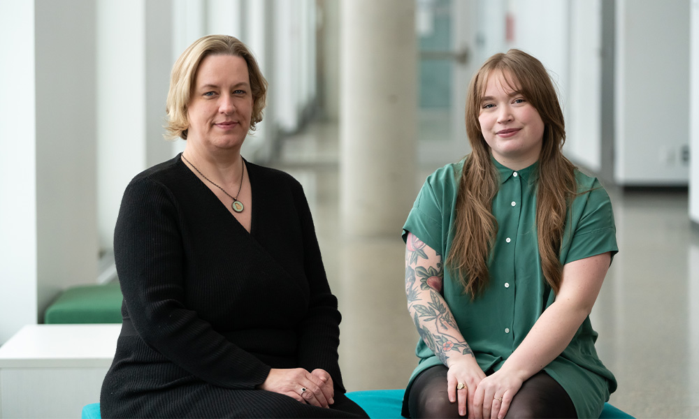 Heather Hutchinson (pictured left), Elyse Colville (pictured right)