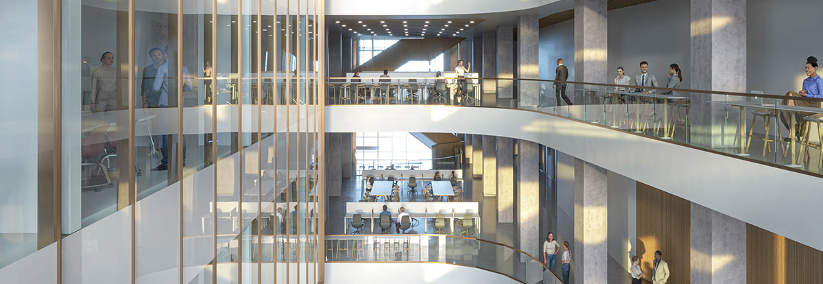 School of Business building construction